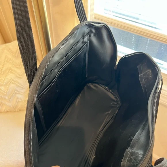 Chantelle Tote Bag Black Satin - Picture 7 of 10